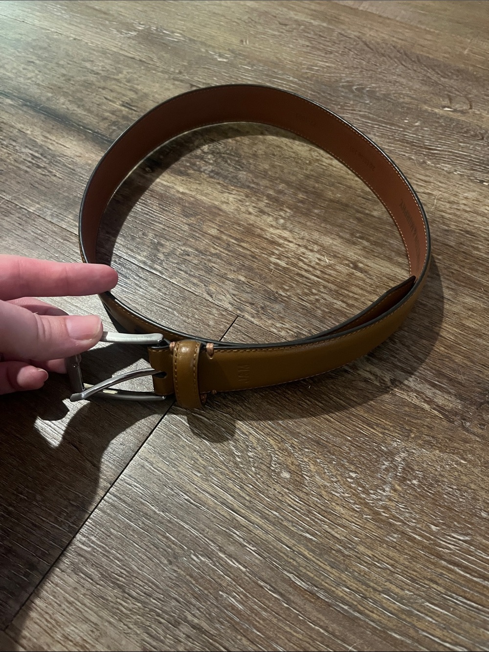 Johnston and Murphy Men's Vintage Dress Belt